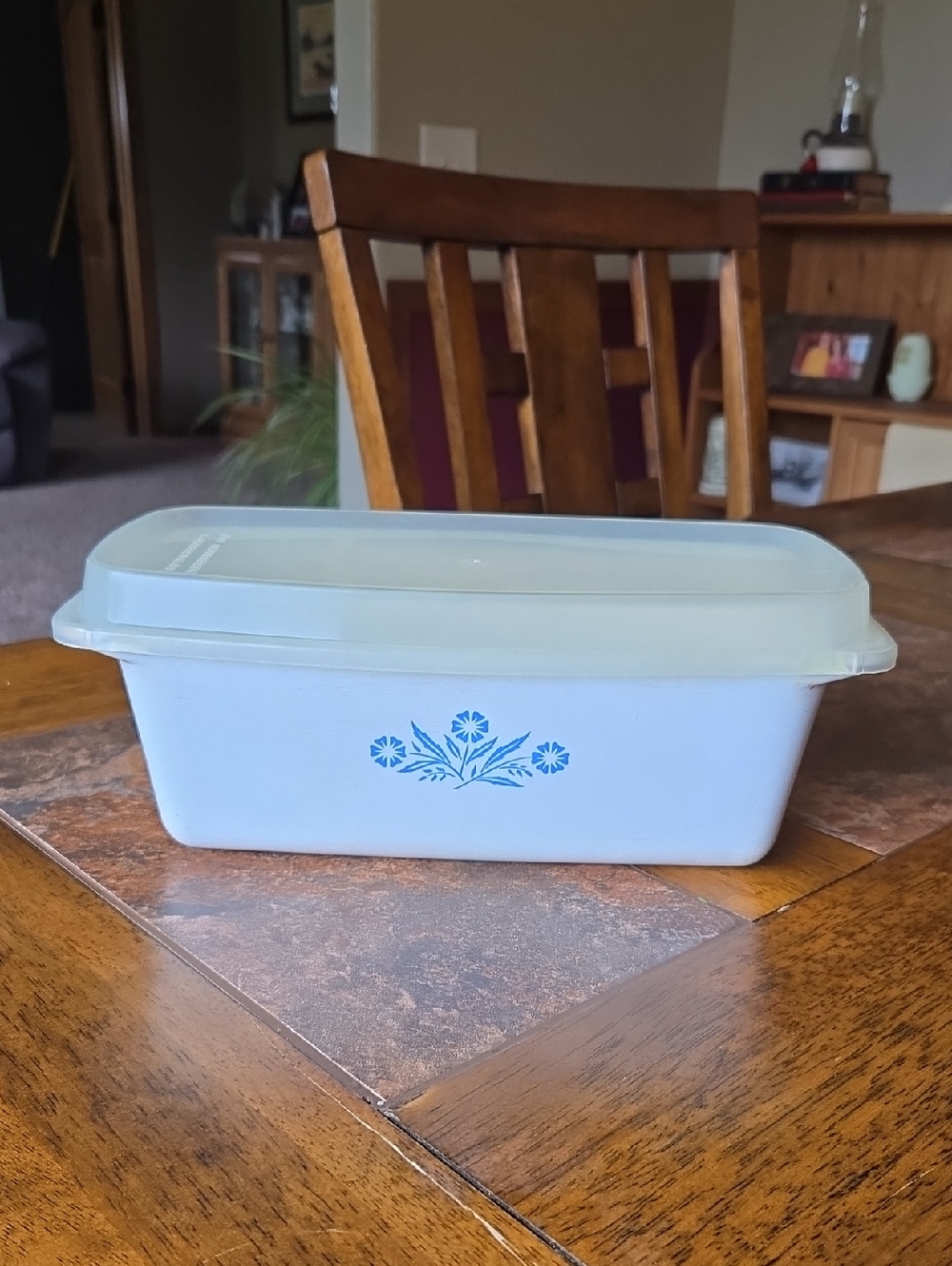 Vintage Corningware Loaf Pan With Lid